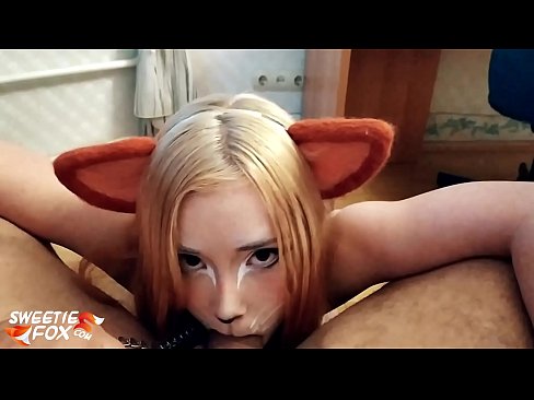 ❤️ Kitsune gleypa pikk og ásamt í munninum ❤❌ Gæðaklám á klám is.naughtyhentai.ru ❌